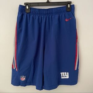 Nike NY Giants On-Field training shorts Blue